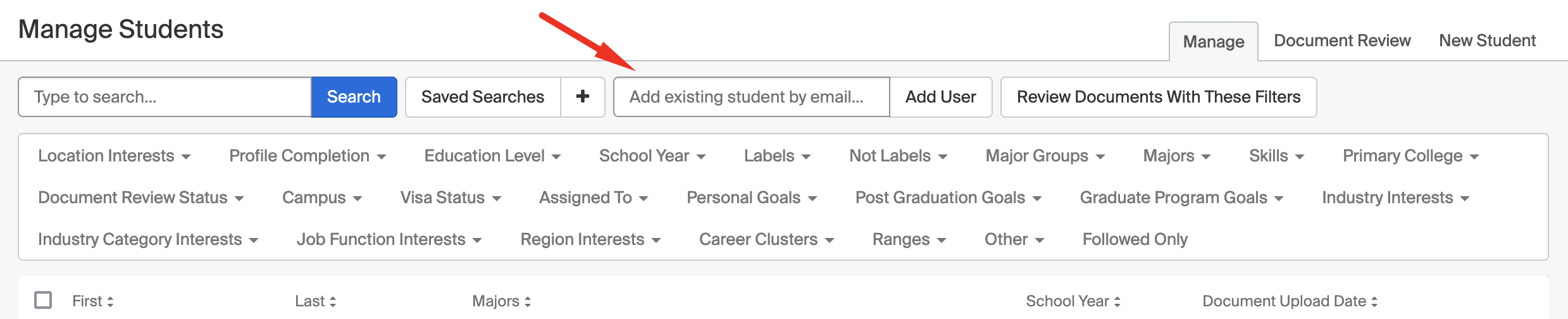 Add_existing_students_by_email_on_the_Students_Management_page.png