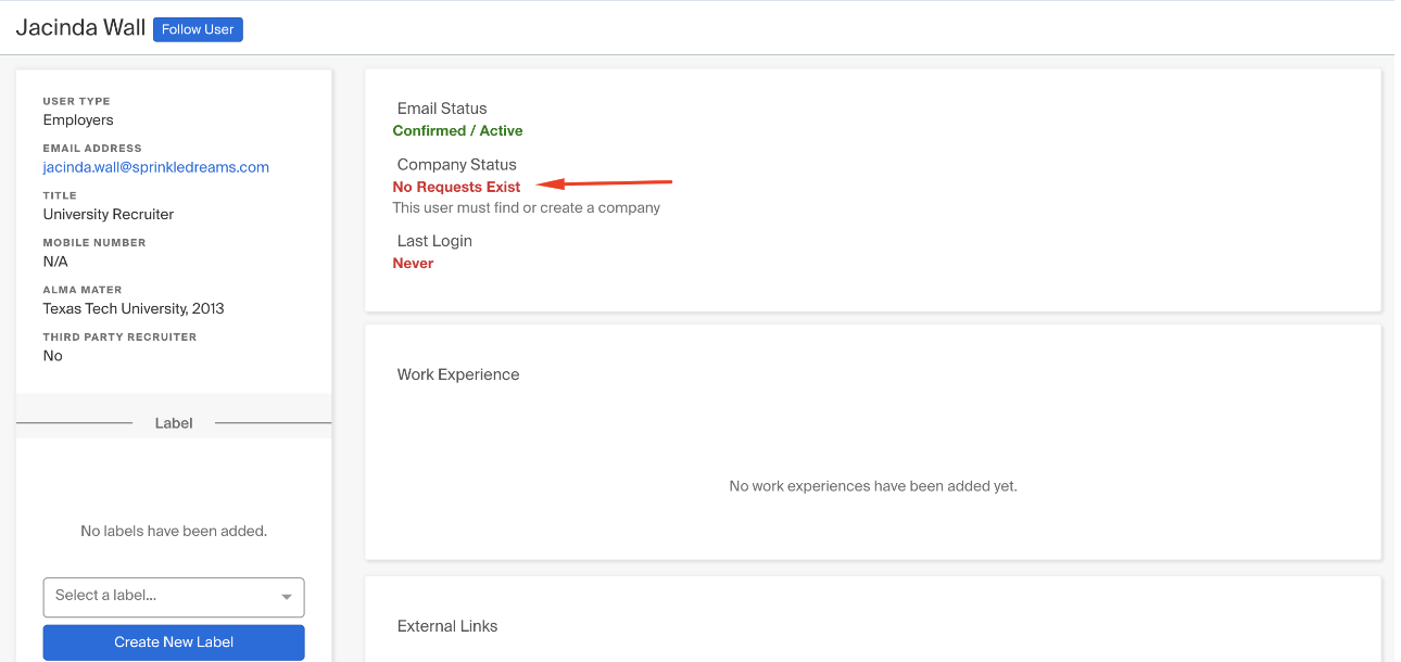 No Requests to join a company exist status.png