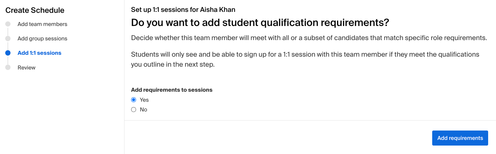 Virtual career fair student qualifications .png