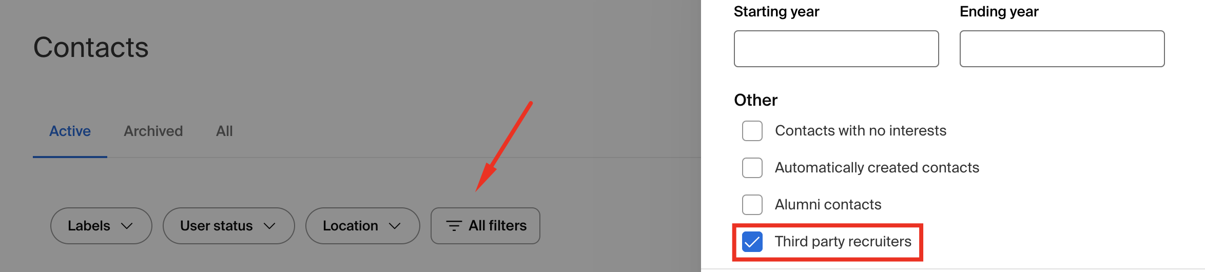 Third Party Recruiters filter on Contacts Overview page.png