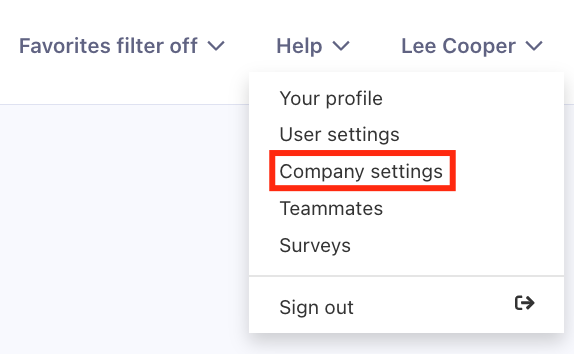Select company settings from name dropdown .png