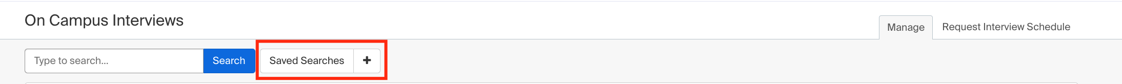 Saved searches on interviews page.png