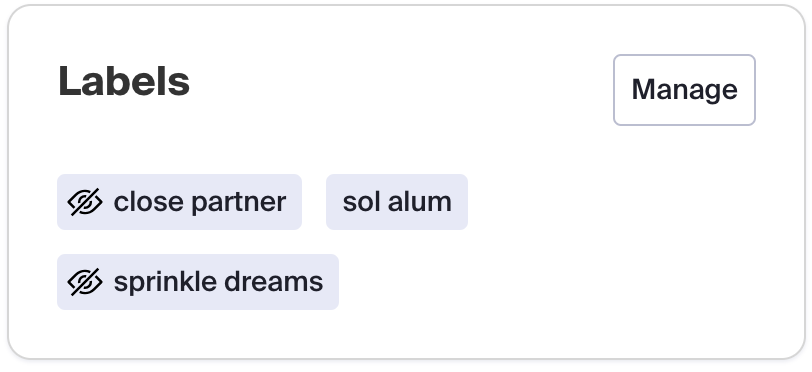 Labels section on employer page.png