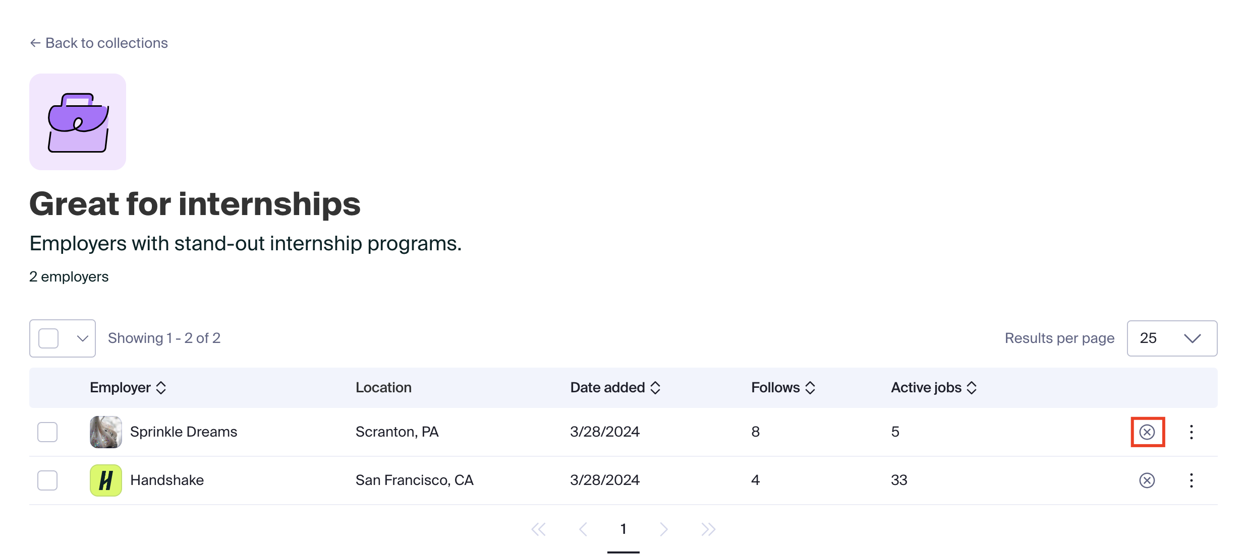 List of employers and removal button.png