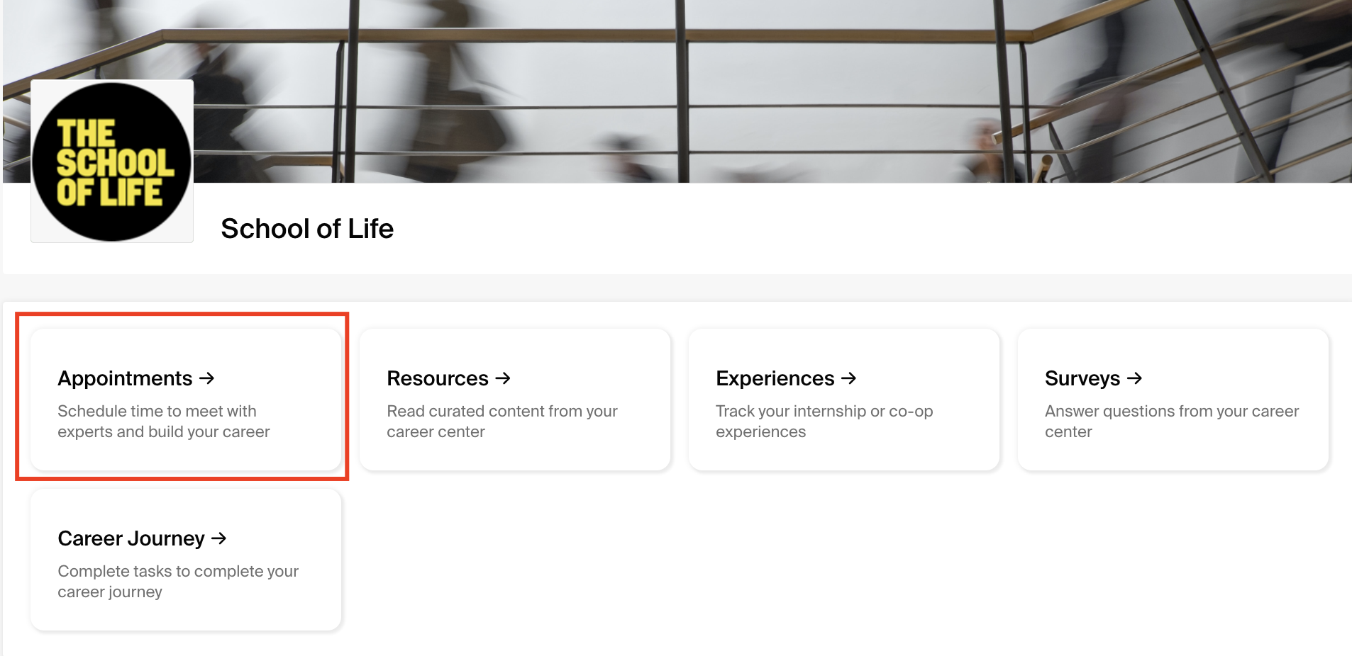 appointments on career centre page.png