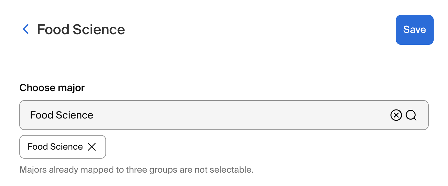 Selecting