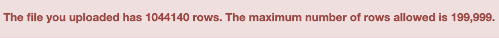 Maximum row allowed error message.png