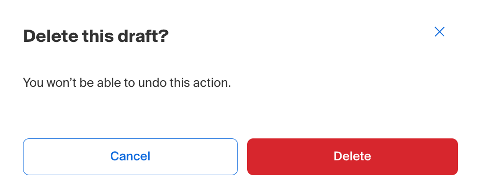 Confirm deletion of draft.png