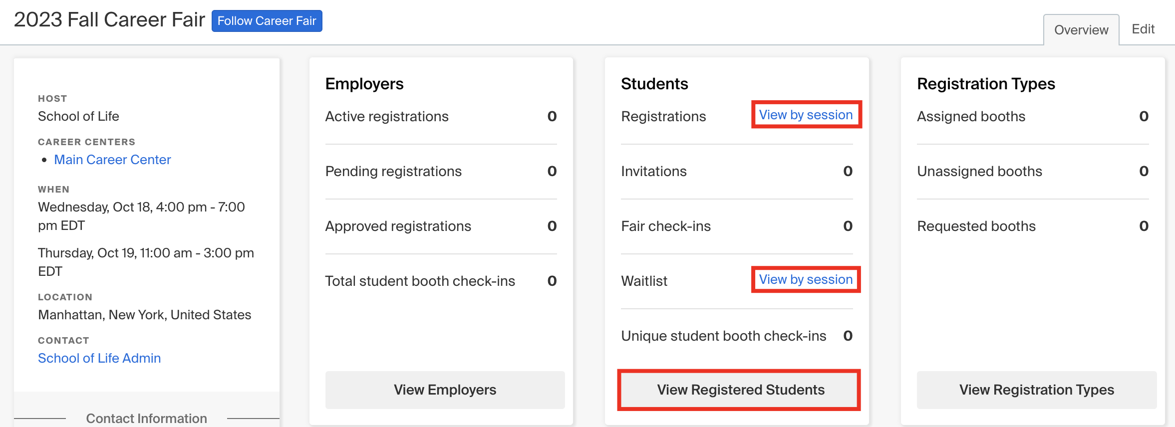 View by session or View Registered Students.png