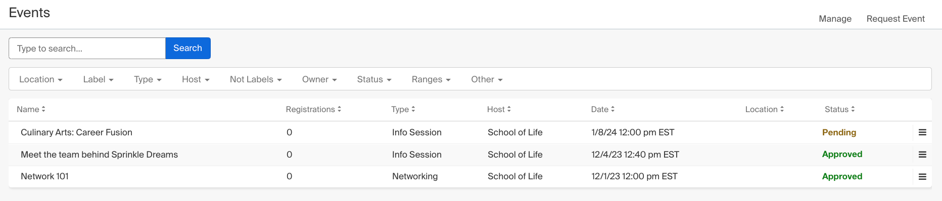 Select event from events page .png