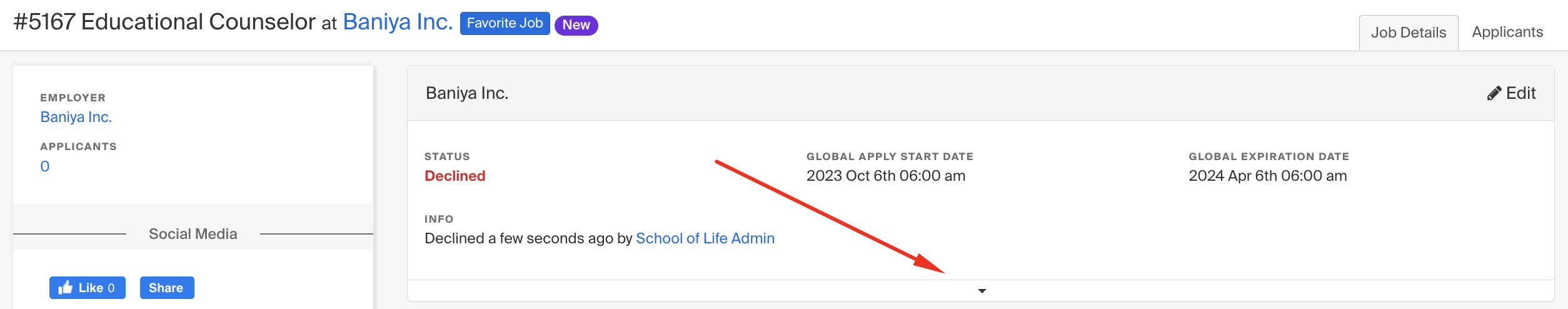 Dropdown arrow to display comments.png