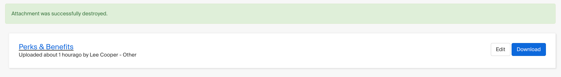 Confirmation message in green banner.png