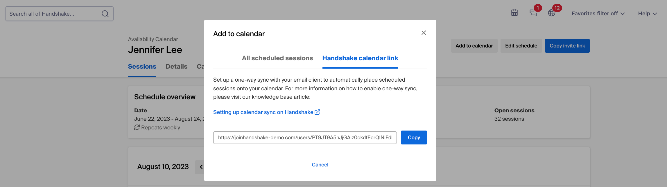 Select handshake calendar link .png