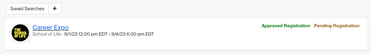 Division registration status displayed on Career Fairs page.png