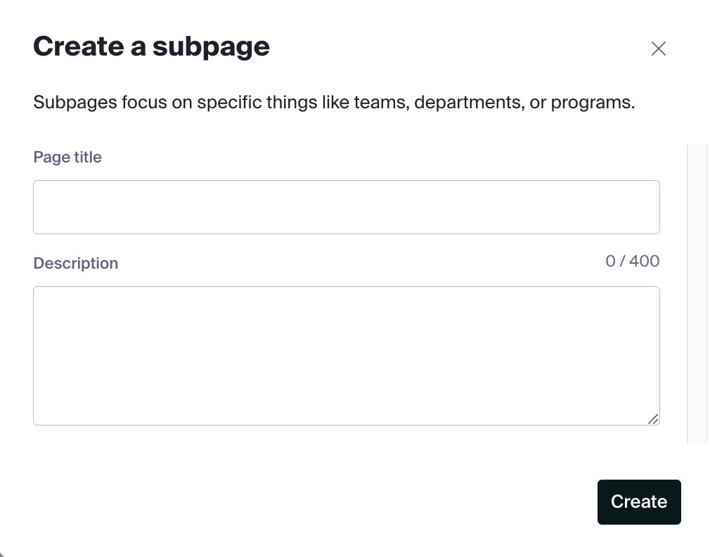 create a subpage.png