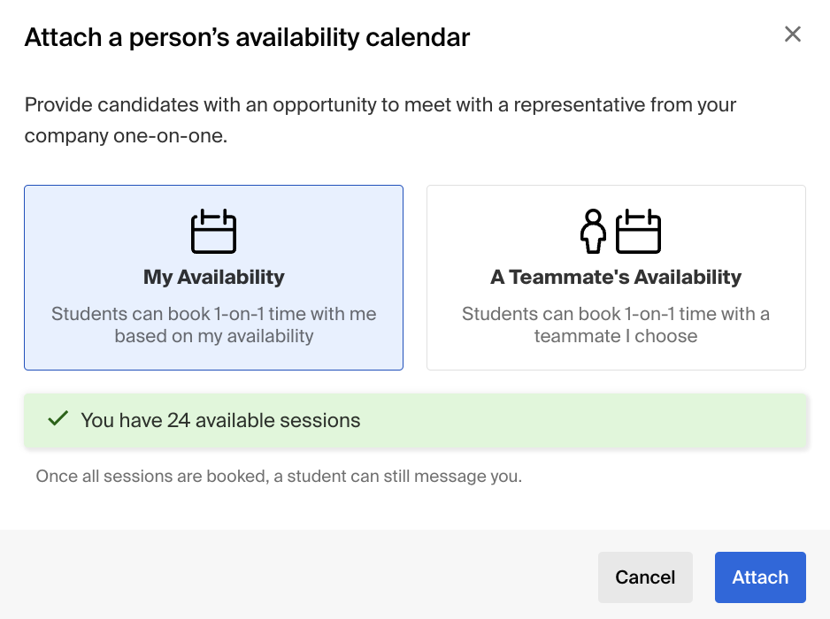 Attach your own availability .png