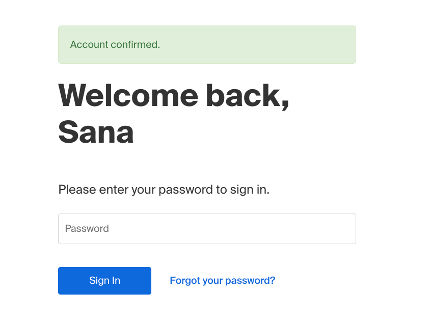 Account confirmed displayed in green banner.png