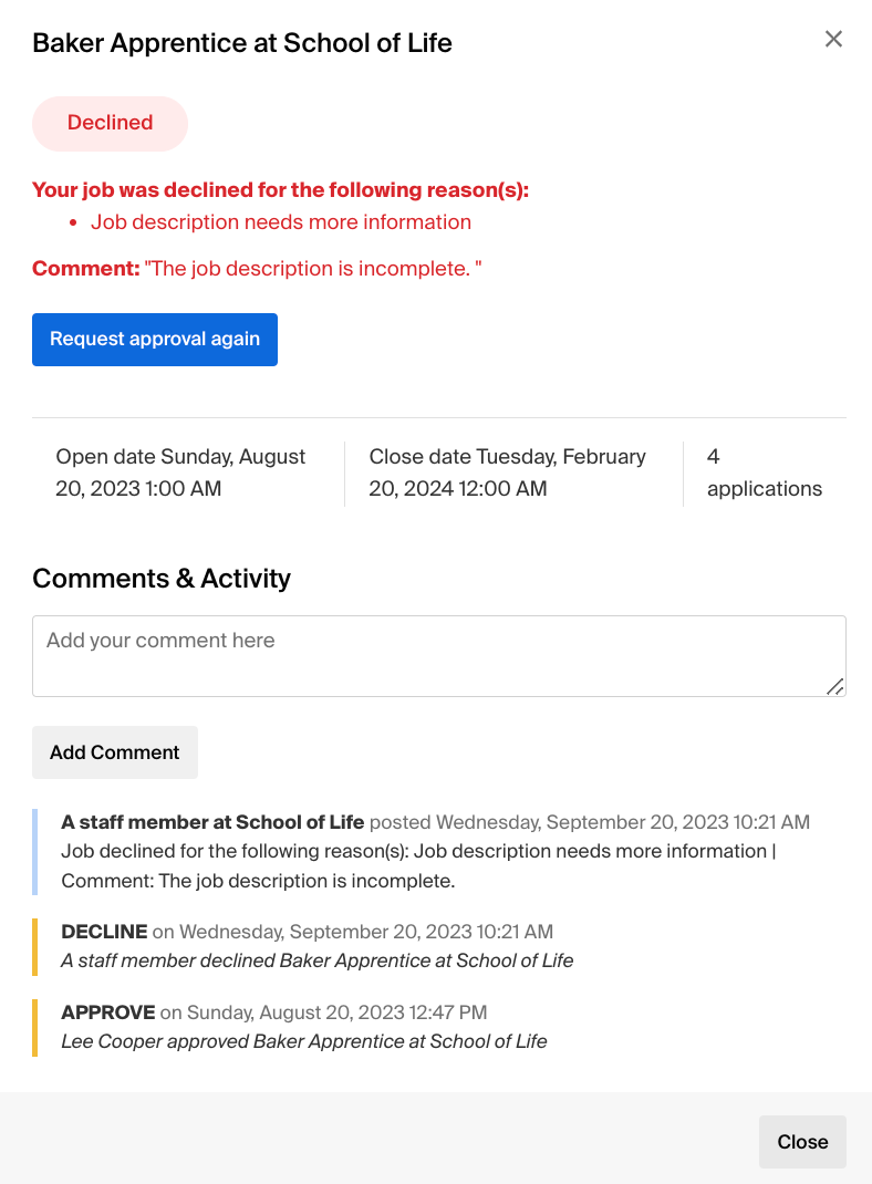 Pop-up modal showing decline reason and comments .png