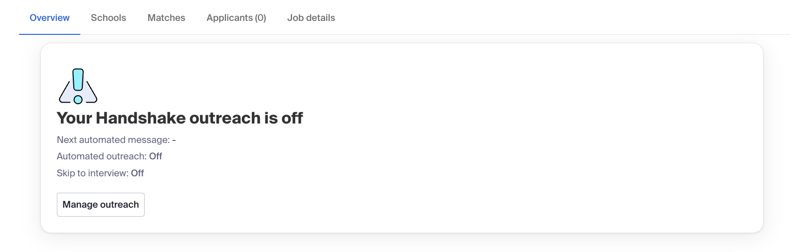 your outreach is off.png