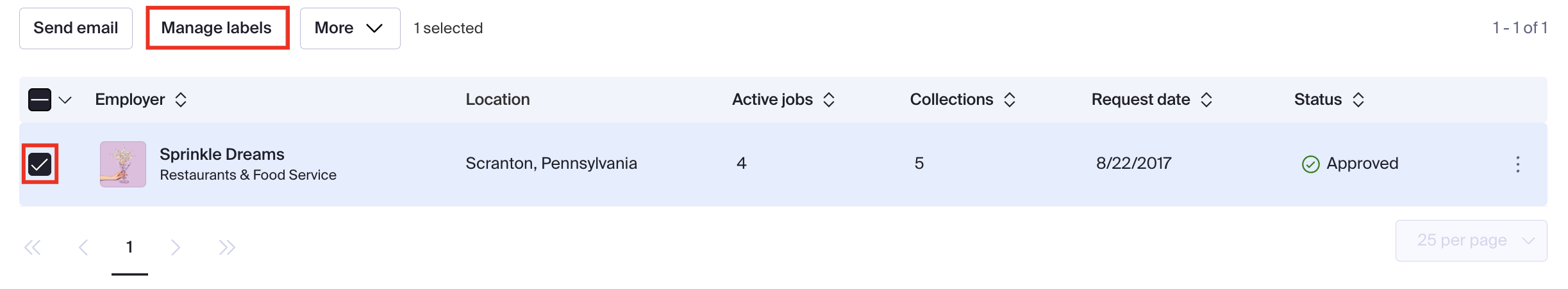 Selecting an employer and managing labels.png