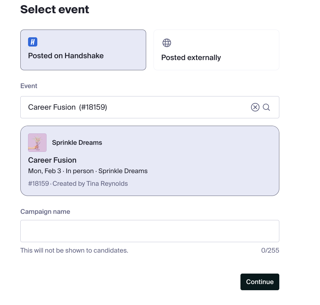 Select event .png