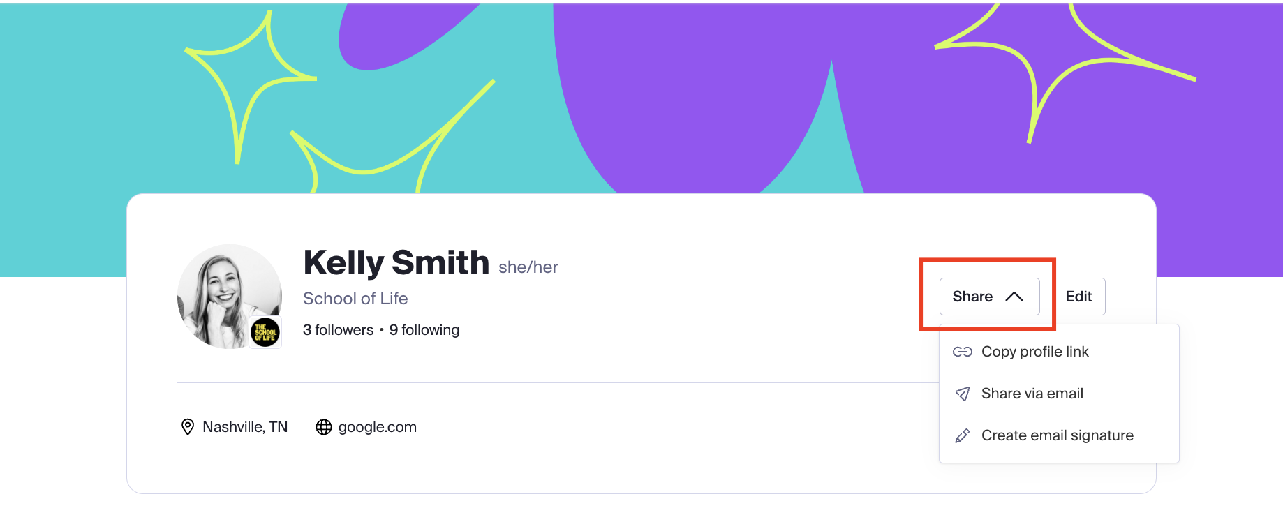 share button on header.png