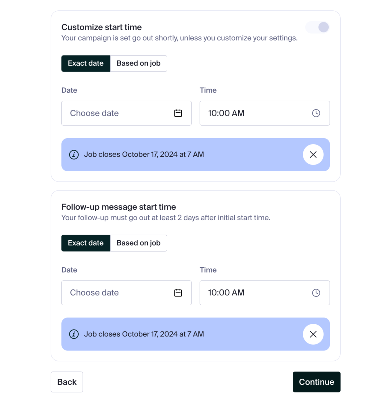 Customise start time.png