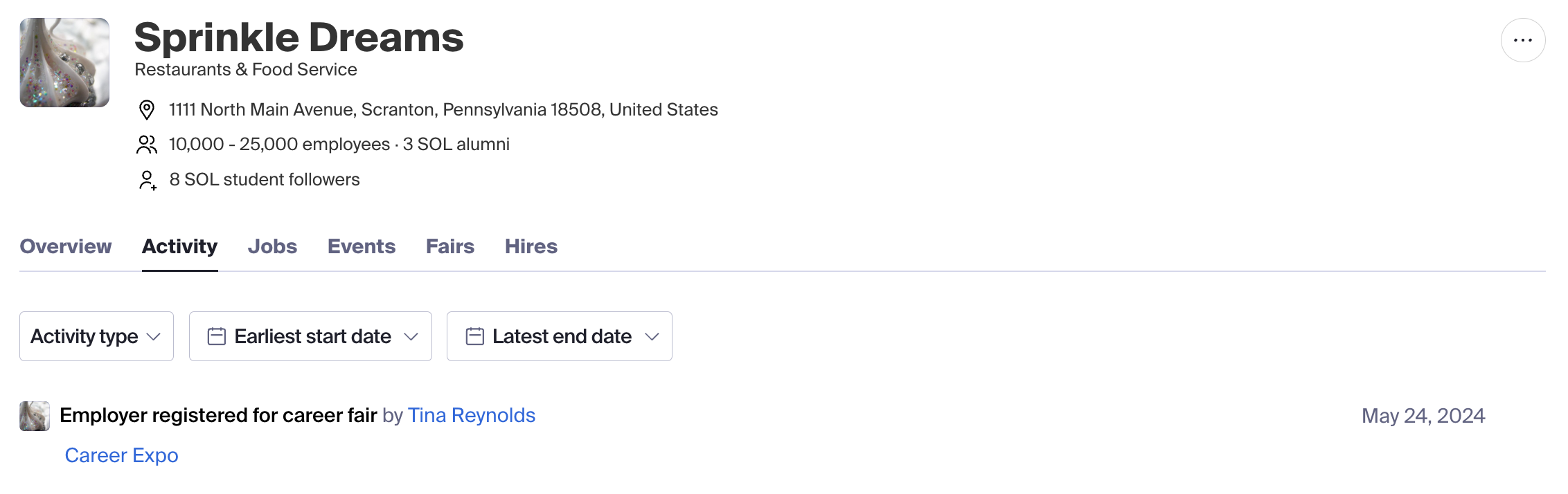 Activity Tab on Employer Page.png
