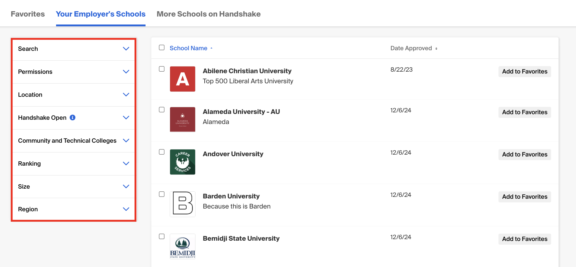 Your employer's schools and filters.png