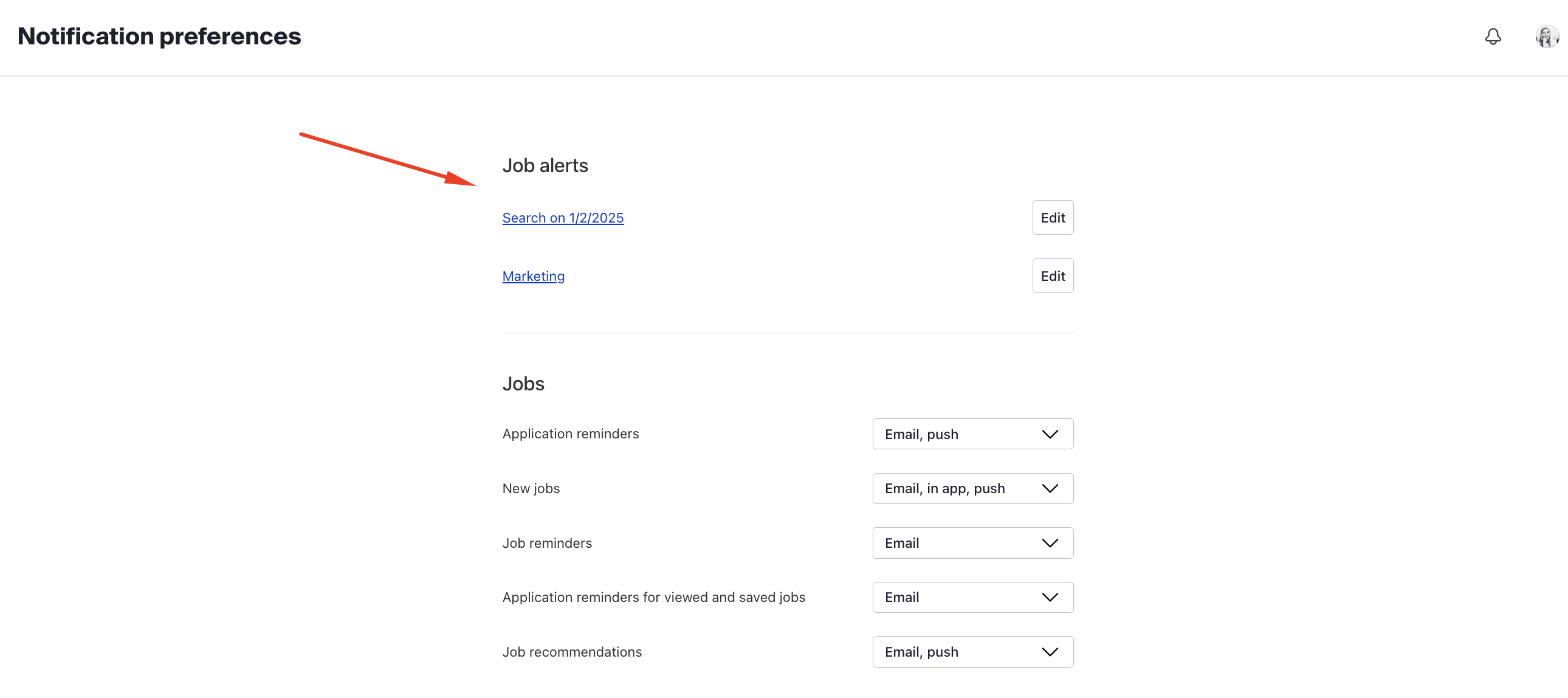 Job alerts on notifications page.png