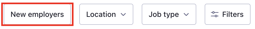 New Employers filter on pending job postings page.png