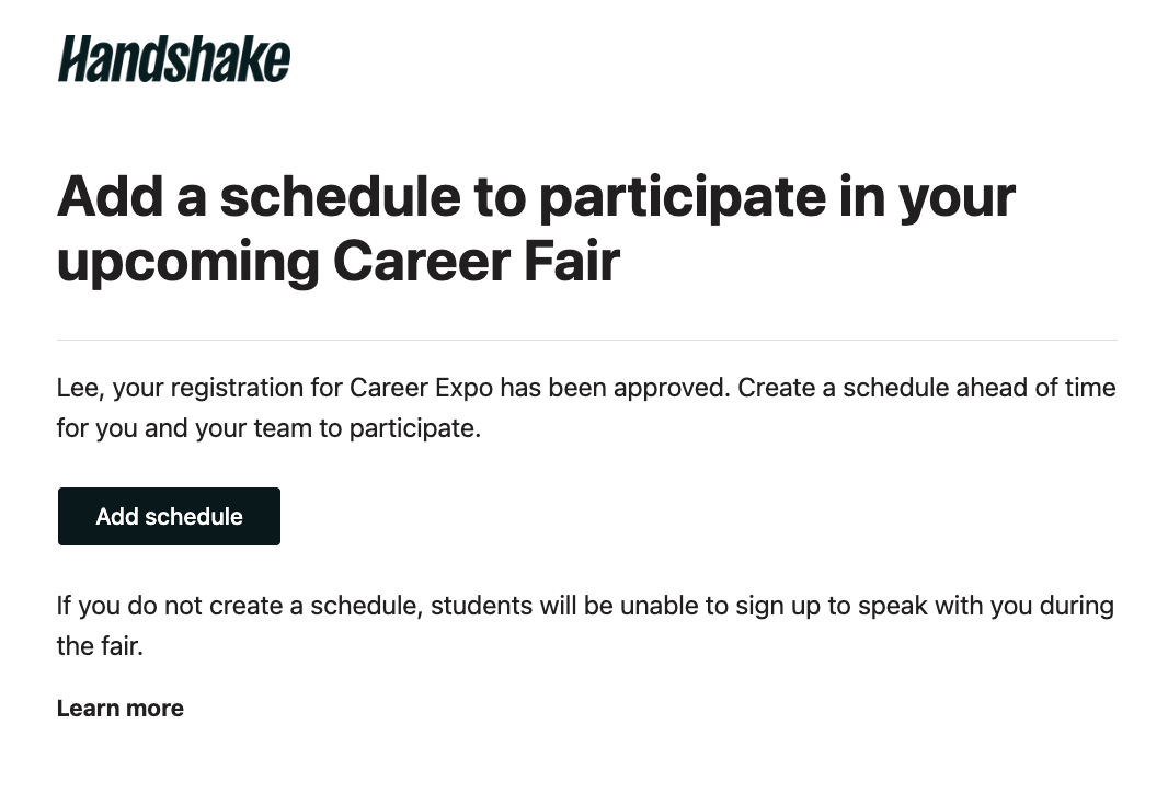 Add a schedule email.png