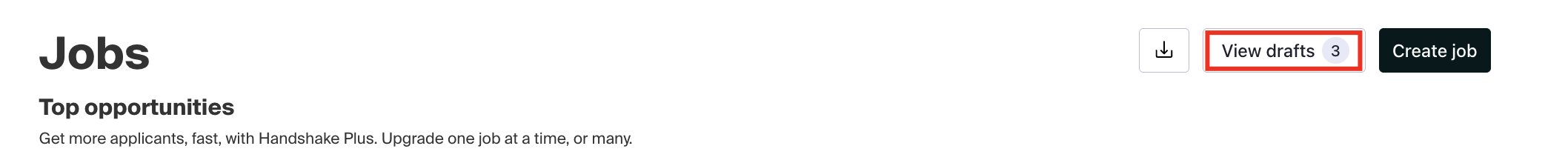 View drafts button .png