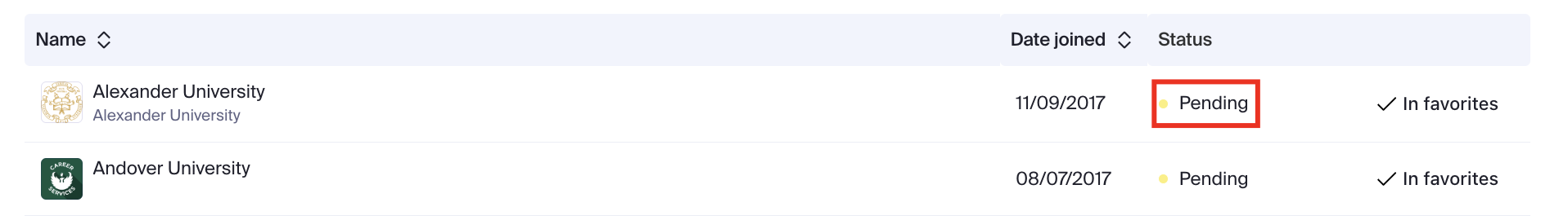 Pending status displayed.png