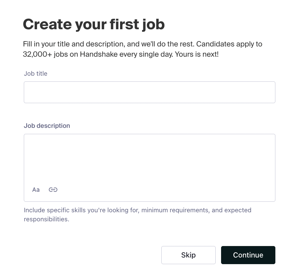 Create your first job.png