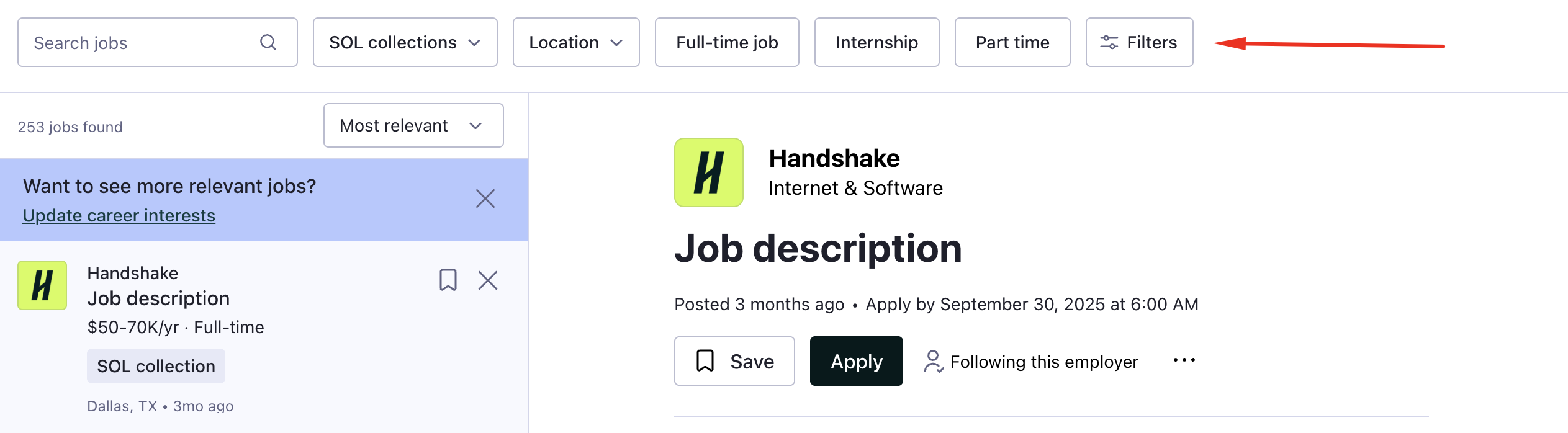 Filters button on job page.png