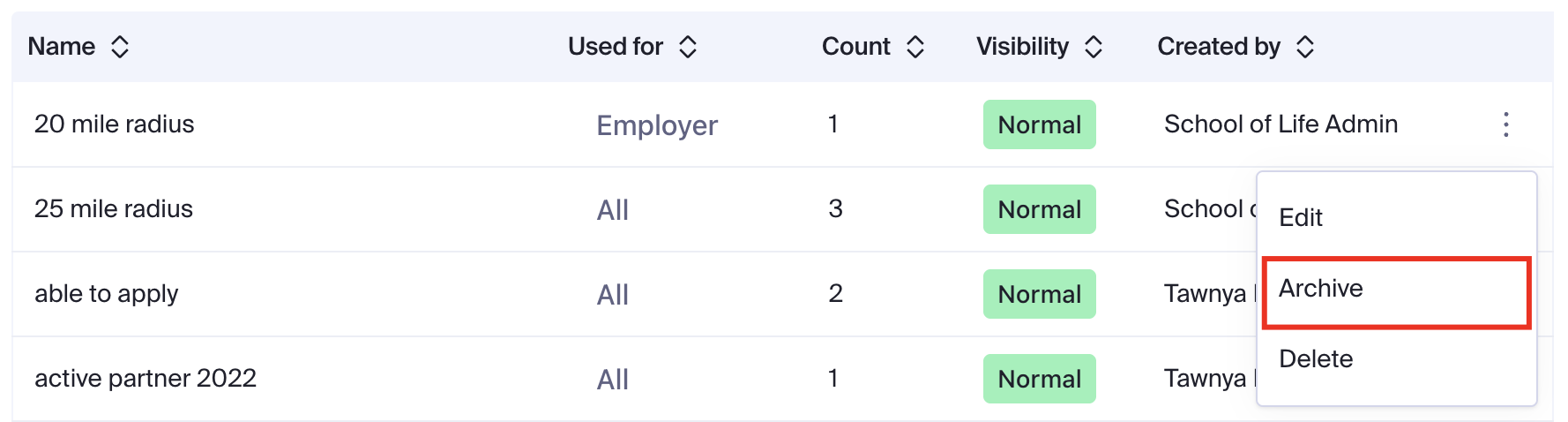 Archive label button.png