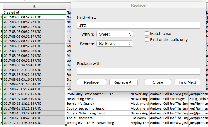 How to translate UTC to your time