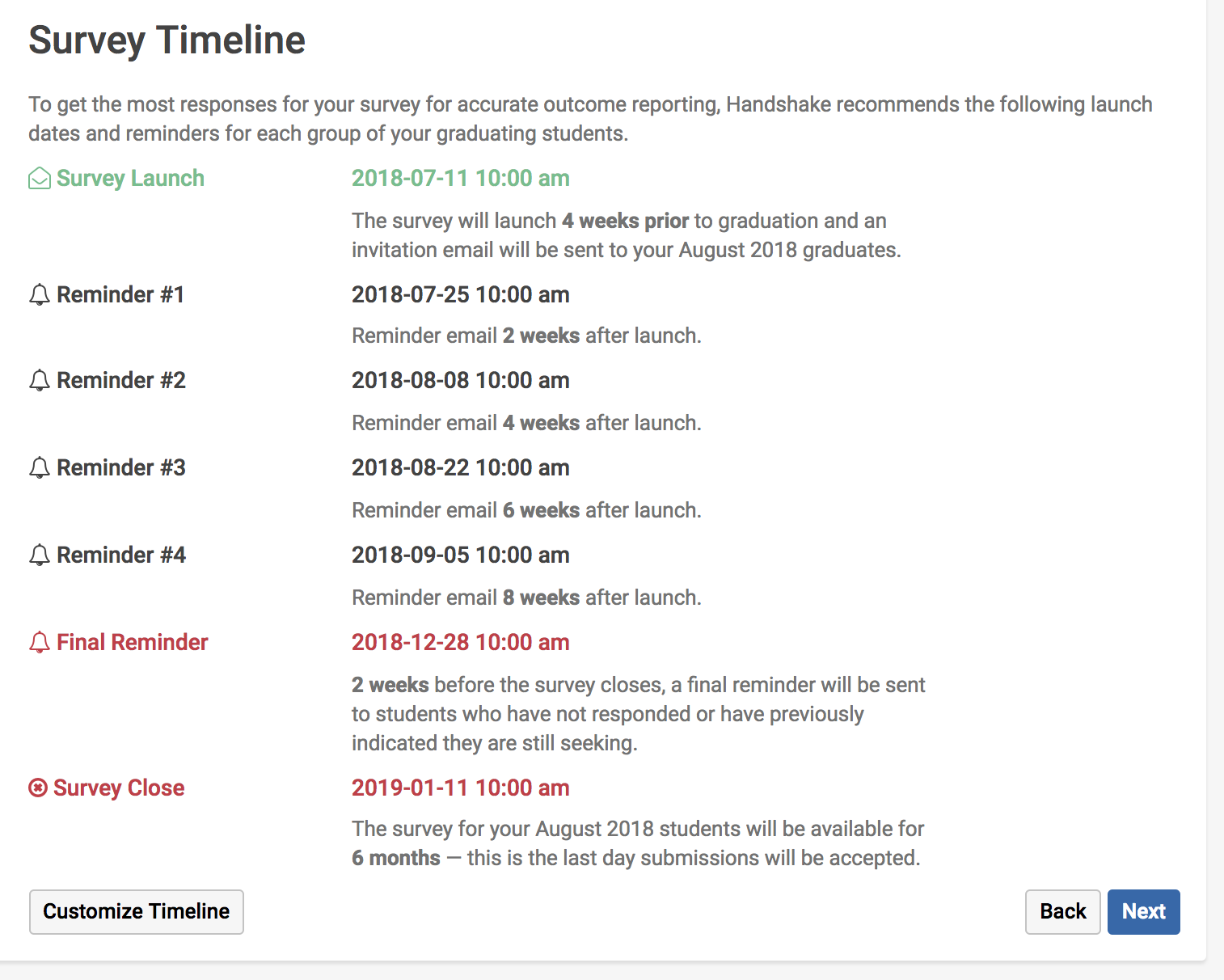 Survey Reminder Email Template