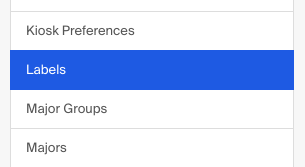 School Settings: Labels – Handshake Help Center