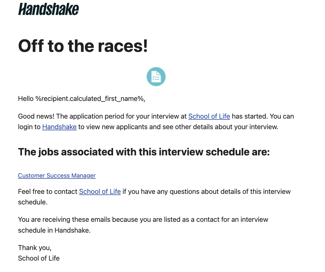 Interview application period started.png