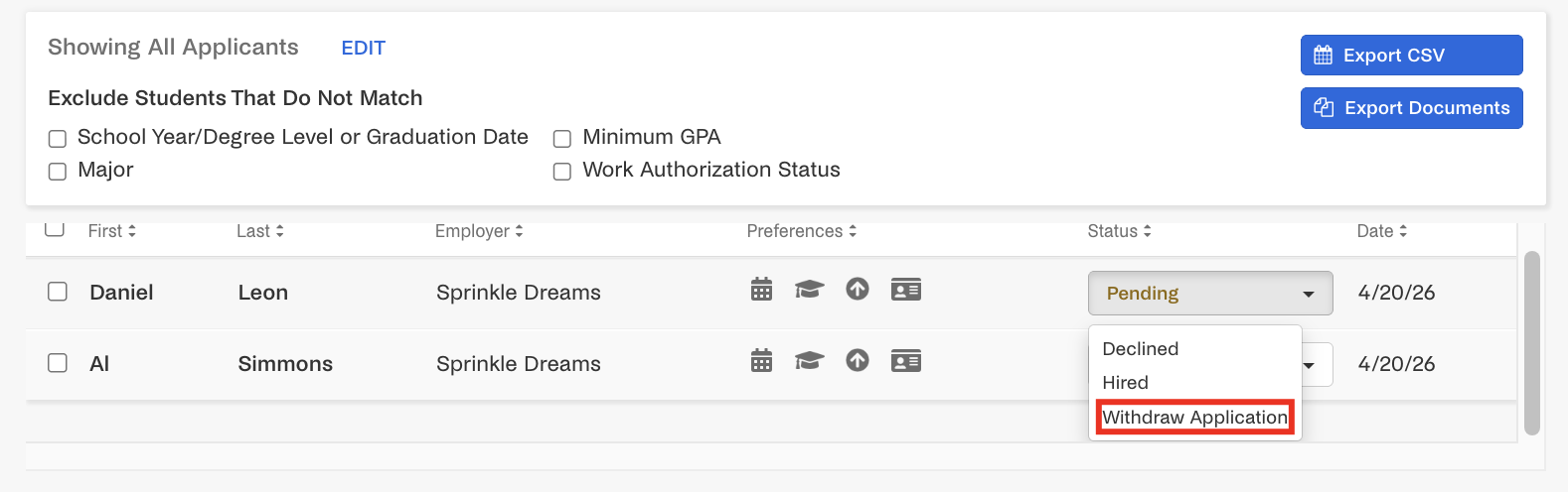 Withdraw application from dropdown .png