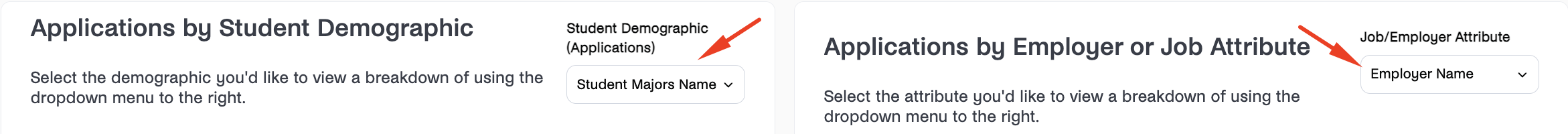 Filters for Applications by Student Demographic and Employer or Job Attribute.png