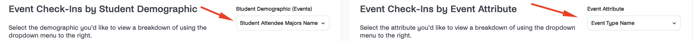 Event Check-Ins Student Demographic and Event Attribute filters.png