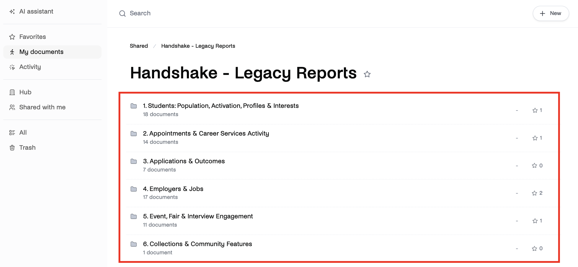 Handshake legacy reports .png