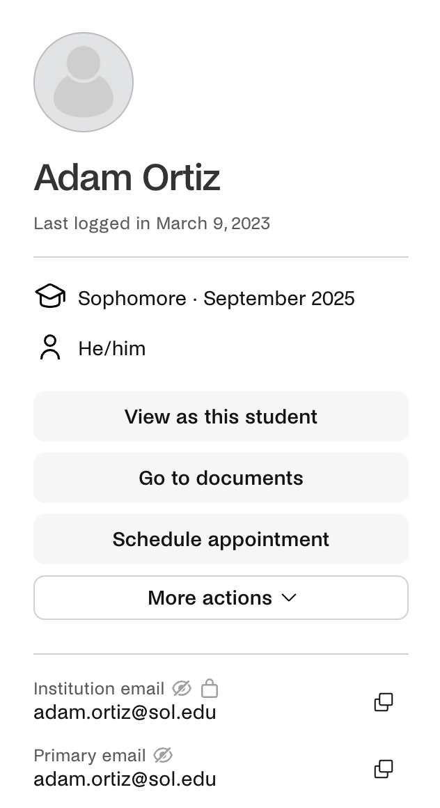 Left hand side of the student profile page 1.png