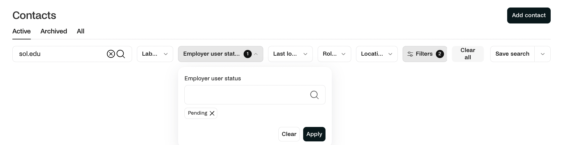 Pending status on contacts page.png