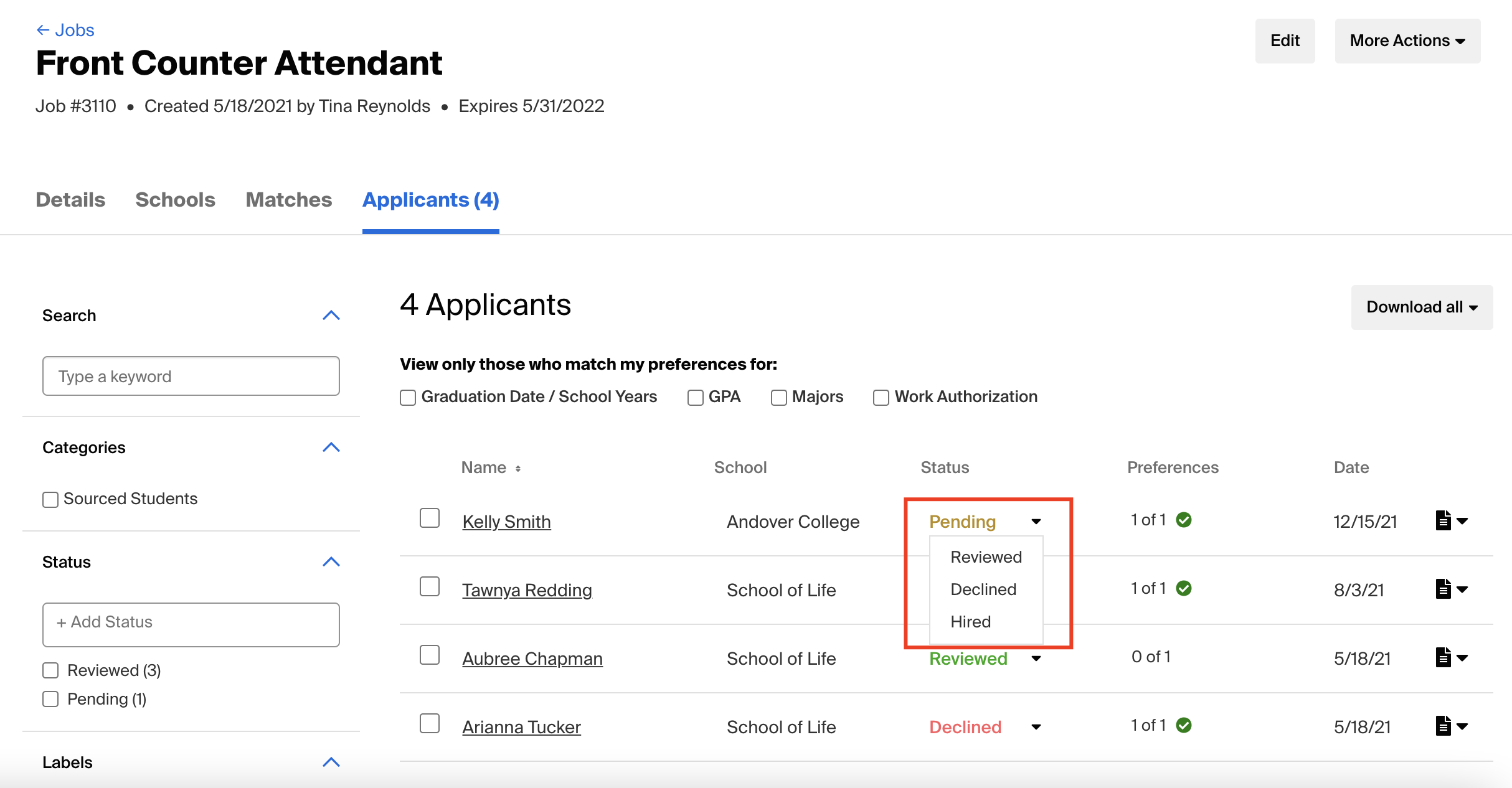 managing-applicant-status-handshake-help-center