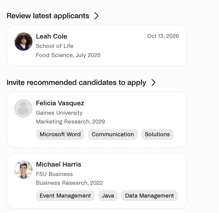 Review latest applicants and invite recommended candidates.png