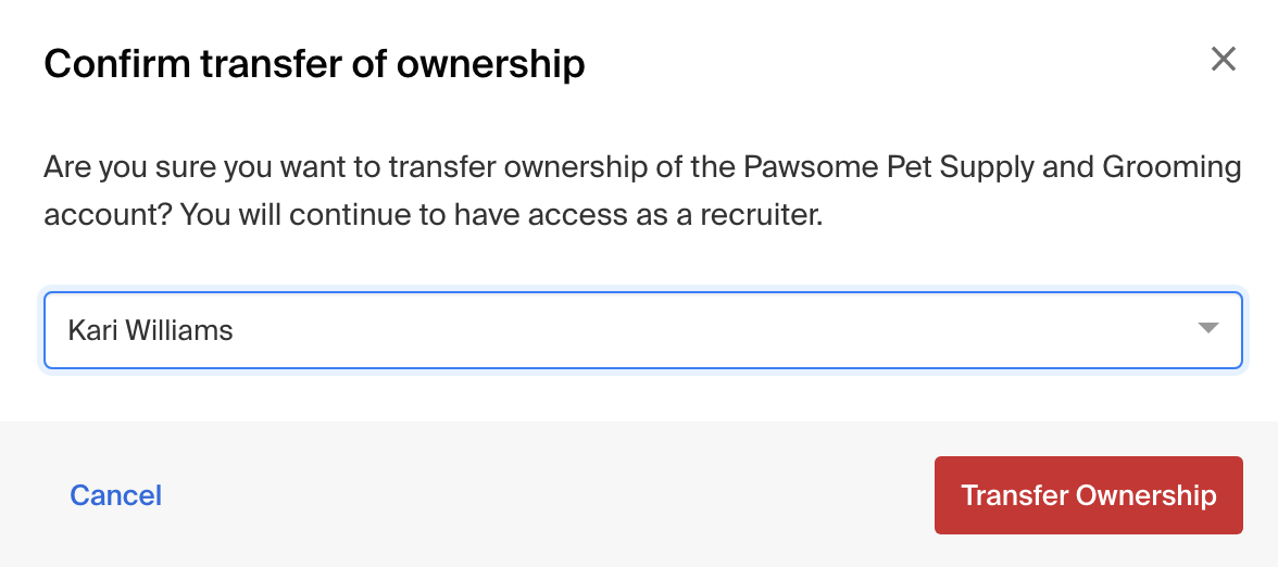 How to Transfer Ownership – Handshake Help Center